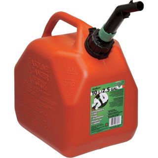 Scepter Polyethylene Gas Can — 2 1/2-Gallon Capacity, Model# 07378  Fuel Cans