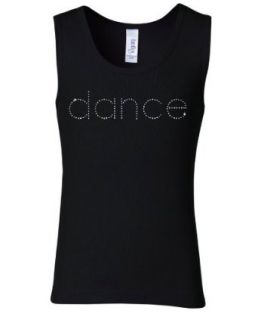 Youth Bling Rhinestone Dance Tank Top MORE COLORS Clothing