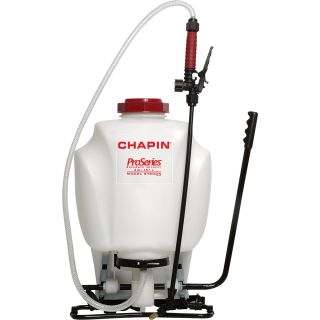 Chapin Backpack Sprayer Pro — 4-Gallon, 90 PSI, Model# 61800  Portable Sprayers