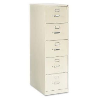 Hon 310 Series 26.5 inch Deep Full Suspension Legal File Cabinet With Aluminum Hardware