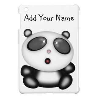 Perkin the Panda Bear Cute Cartoon iPad Mini Cover