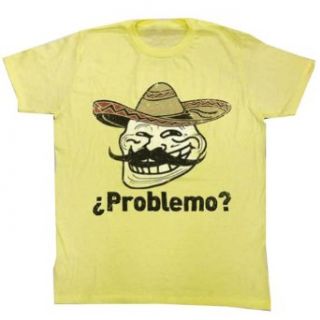 Trollface Coolface Problemo Funny Meme Adult T Shirt Tee Clothing