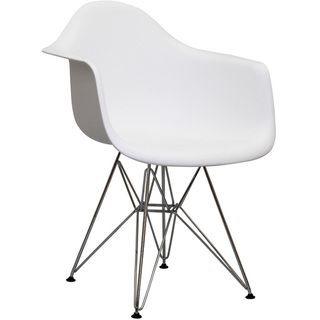 Paris Wire White Arm Chair