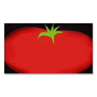 Big tomato fruit vegetable business card