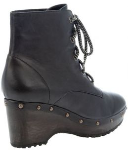 Opening Ceremony Chunky Lace up Clog style Boots