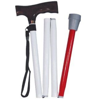 VIP Adjustable Folding Support Cane for the Blind Health & Personal Care