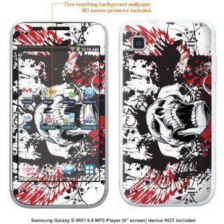 Protective Decal Skin Sticke for Samsung Galaxy S WIFI Player 4.0 Media player case cover GLXYsPLYER_4 427 Cell Phones & Accessories