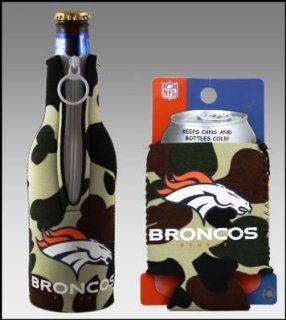 SET OF 2 DENVER BRONCOS CAMO BOTTLE & CAN KOOZIES  Coolers  Sports & Outdoors
