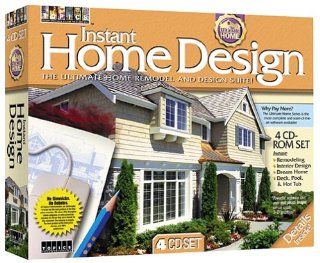 Instant Home Design (4 CD ROM) Software