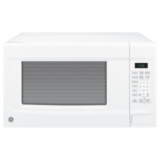 GE 1.4 cu ft 1,100 Watt Countertop Microwave (White)
