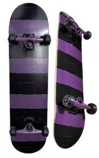 Stella SDS Fat Purple Stripe Complete Skateboard  Standard Skateboards  Sports & Outdoors