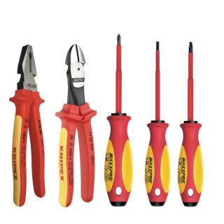 KNIPEX 5 Piece 1,000 Volt Insulated Tool Set