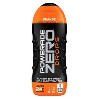 Powerade Zero Drops Orange Flavor Enhancer with