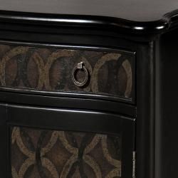 Hand painted Black Accent Chest Coffee, Sofa & End Tables