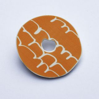 'party ring' brooch by kayleigh o'mara