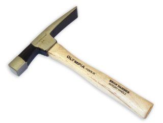 Olympia Tools 61 424 24 Oz. Brick Hammer   Masonry Hammers  