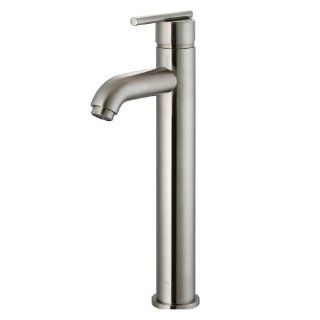 VIGO VG03009BN Seville Vessel Sink Single Hole Faucet, Nickel   Touch On Bathroom Sink Faucets  