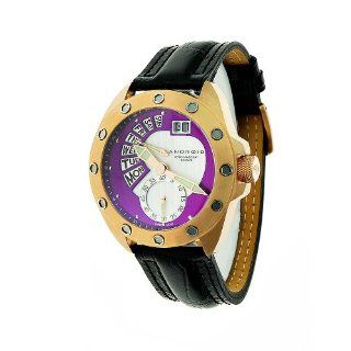 Android Men's AD425BRPUL Concept T Swiss Retrograde Multifunction Rose Tone Purple Watch Android Watches