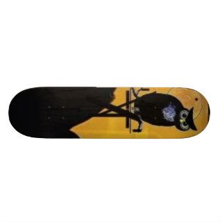 Black Owl Skateboard