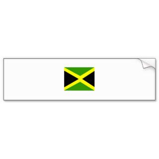 Jamaica Flag Bumper Stickers