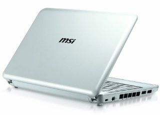 MSI Wind U100 439US 10 Inch Netbook (1.6 GHz Intel Atom Processor, 1 GB RAM, 120 GB Hard Drive, XP Home, 3 Cell Battery) White Computers & Accessories