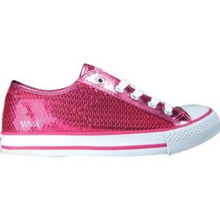 Women's Gotta Flurt Disco Hot Pink Textile/Sequin Gotta Flurt Sneakers
