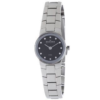 Skagen Women's 430XSSXBD Steel Black Dial Stainless Steel Watch Skagen Watches
