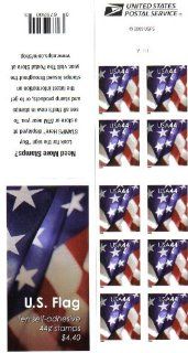 2009 US FLAG #4396 Complete Booklet of 10 x 44 cents US Postage Stamps 