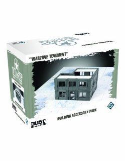 Warzone Tenement Building Accessory Pack (Dust Tactics) Fantasy Flight Games Toys & Games