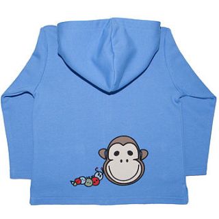 baby's organic toasty hoody by monkey + bob by monkey + bob