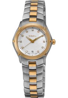 Ebel 1953Q21 99450  Watches,Womens Classic Sport Mother of Pearl Dial Quartz Watch, Dress Ebel Quartz Watches