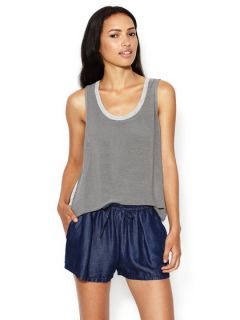Thick & Thin Linen Tank by Inhabit