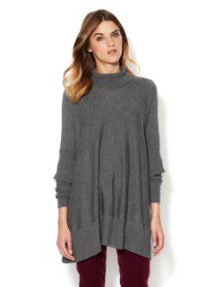 Jersey Turtleneck Kimono Poncho by Design History