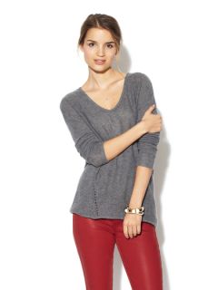 Oversized Scoop Wool and Cashmere Sweater by Velvet