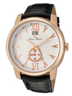 Mens Alpha Casual Round Rose Gold Watch by Lucien Piccard Watches