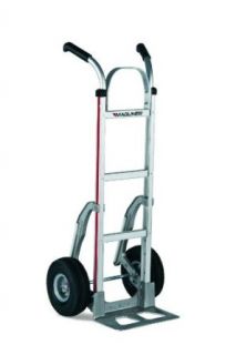 Magliner 116 A 1060 C5 Aluminum Hand Truck   14" Wide Noseplate & Stair Climbers