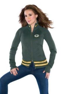 Touch by Alyssa Milano Green Bay Packers Women's Sweater Mix Jacket XX Large  Sports Fan Outerwear Jackets  Sports & Outdoors