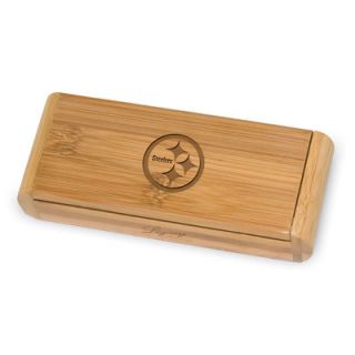 Picnic Time NFL Elan Bamboo Engraved Corkscrew in a Box