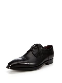 Cap Toe Derby Shoes by Canali