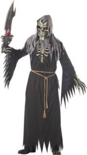 California Costumes Men's Angel Of Death Without Wings Costume, Black/Grey,One Size Clothing