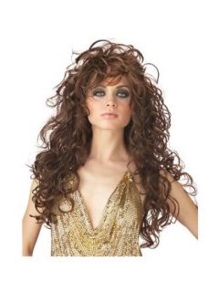 Adult Brown Seduction Wig Clothing