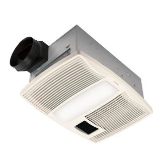 110 CFM Energy Star Bathroom Fan with Heater and Light
