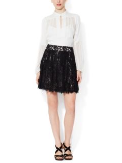 Kiernan Lace A Line Skirt by Diane von Furstenberg