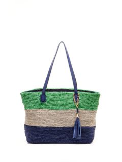 Colombier Knit Leather Tote by OH by joy gryson