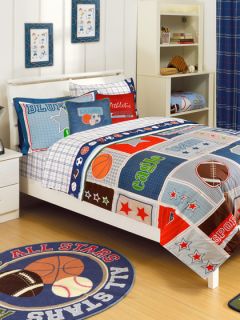 Blue Leader Comforter Set by Idea Nuova