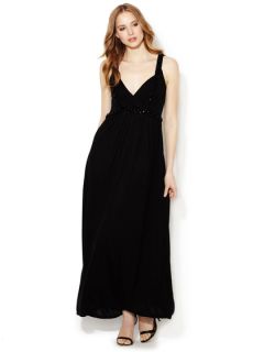 Embellished Jersey Maxi Dress by Magaschoni
