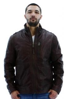 Marc New York by Andrew Marc Mens Leather Bomber Jacket at  Mens Clothing store