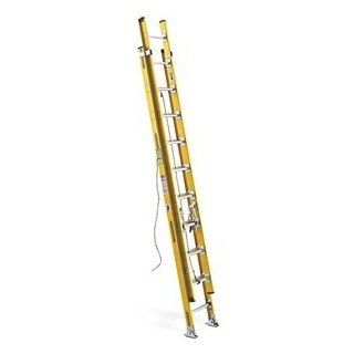 Extension Ladder, Fiberglass, 20 ft., IAA    