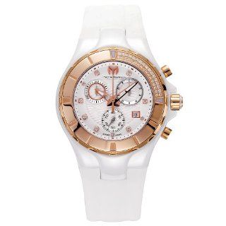 TechnoMarine Unisex 110033 Cruise Ceramic Chronograph White Dial Watch Watches