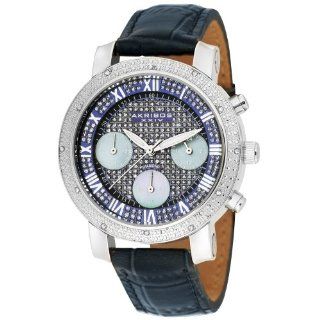 Akribos XXIV Women's AKR437BU Diamond Chrongraph Quartz Watch Watches